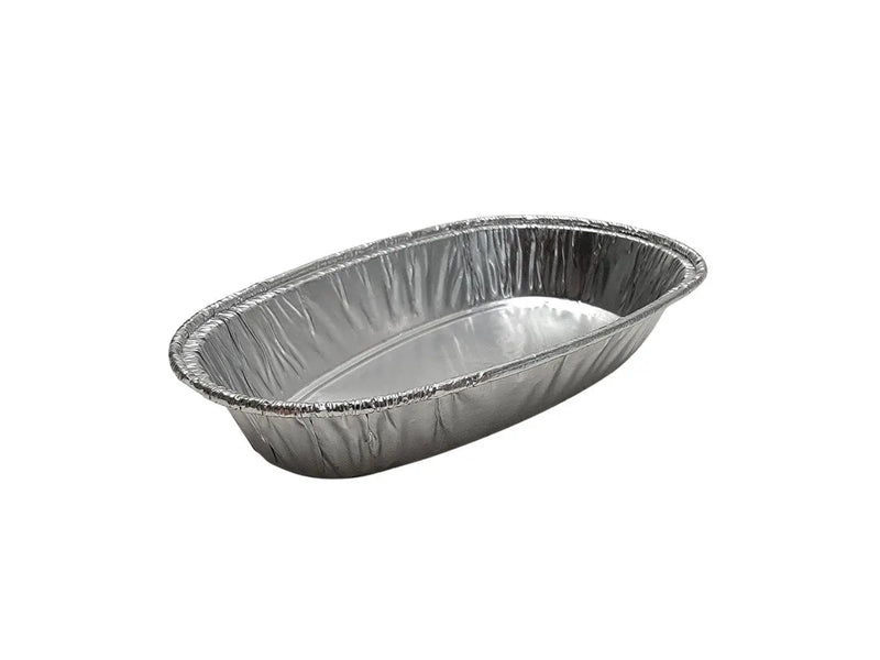 Disposable Aluminum Foil Small Potato Shell Pan   #8100 Durable Packaging