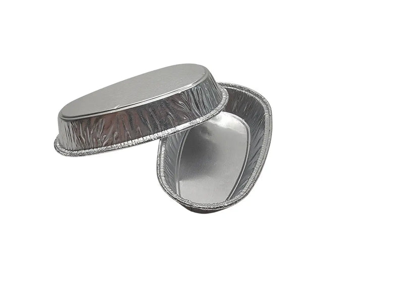 Disposable Aluminum Foil Small Potato Shell Pan   #8100 Durable Packaging