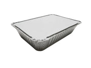 2¼ lb. Disposable Carryout Foil Pan with Board Lid   #250L HFA Inc. -- Handi-foil of America