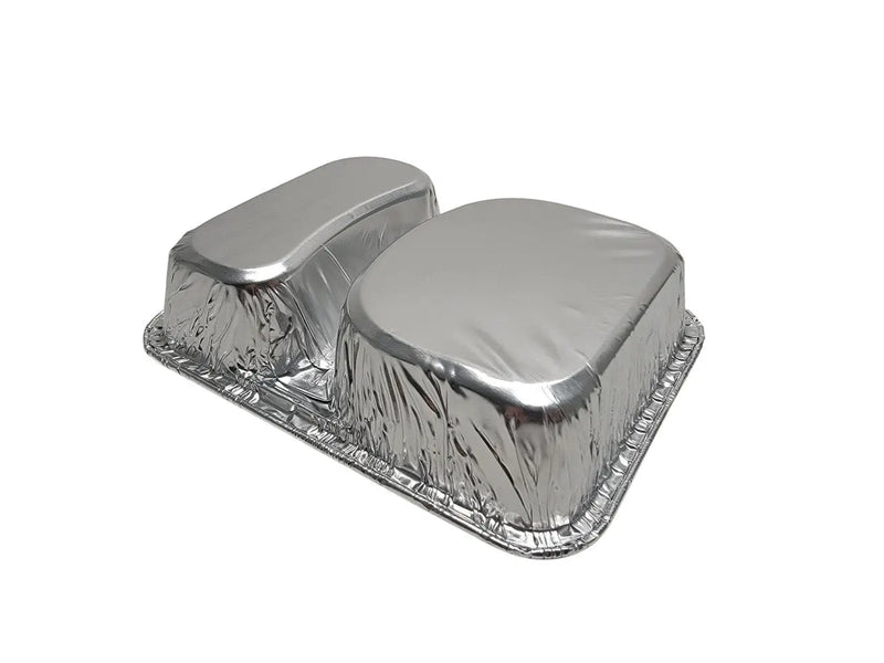 Two Compartment Hamburger Tray   #225 Durable Packaging