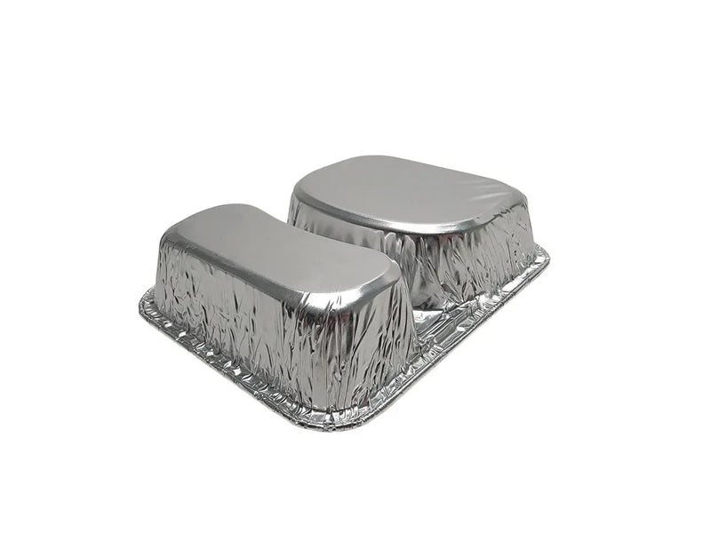 Two Compartment Hamburger Tray   #225 Durable Packaging