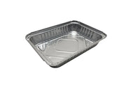 1½ lb. Shallow Carryout Foil Pan with Board Lid  #230L Durable Packaging