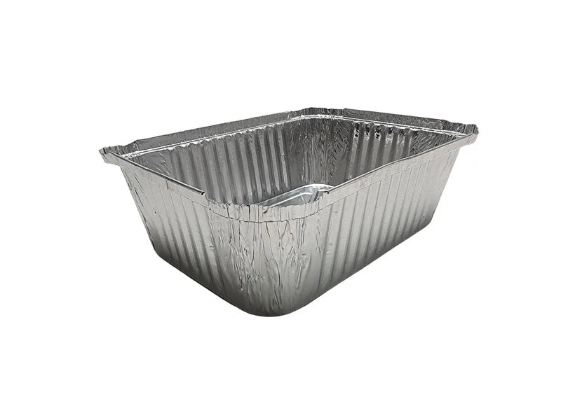 5 lb. Foil Carryout Pan with Board Lid   #255-45 Durable Packaging