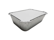 5 lb. Foil Carryout Pan with Board Lid   #255-45 Durable Packaging
