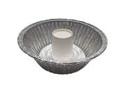 8" Angel-Food Cake Foil Pan with Plastic Lid  #4060 D&W Fine Pack