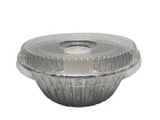 8" Angel-Food Cake Foil Pan with Plastic Lid  #4060 D&W Fine Pack