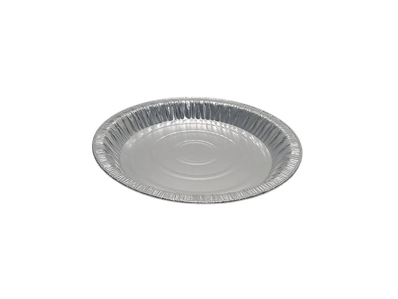 10" Medium Depth Disposable Aluminum Pie Pan- #1041 Chief Industries