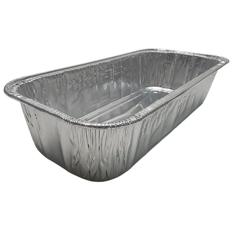 3 lb. Disposable Aluminum Foil Loaf Pan or 1/4 size steamtable pan  #5300NL D&W Fine Pack