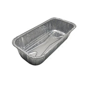 3 lb. Disposable Aluminum Foil Loaf Pan or 1/4 size steamtable pan  #5300NL D&W Fine Pack