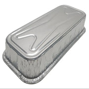 3 lb. Disposable Aluminum Foil Loaf Pan or 1/4 size steamtable pan  #5300NL D&W Fine Pack