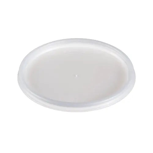 Dart 5-32 oz. Translucent HIPS Plastic Vented Lid - Sleeve of 100 - #20JL