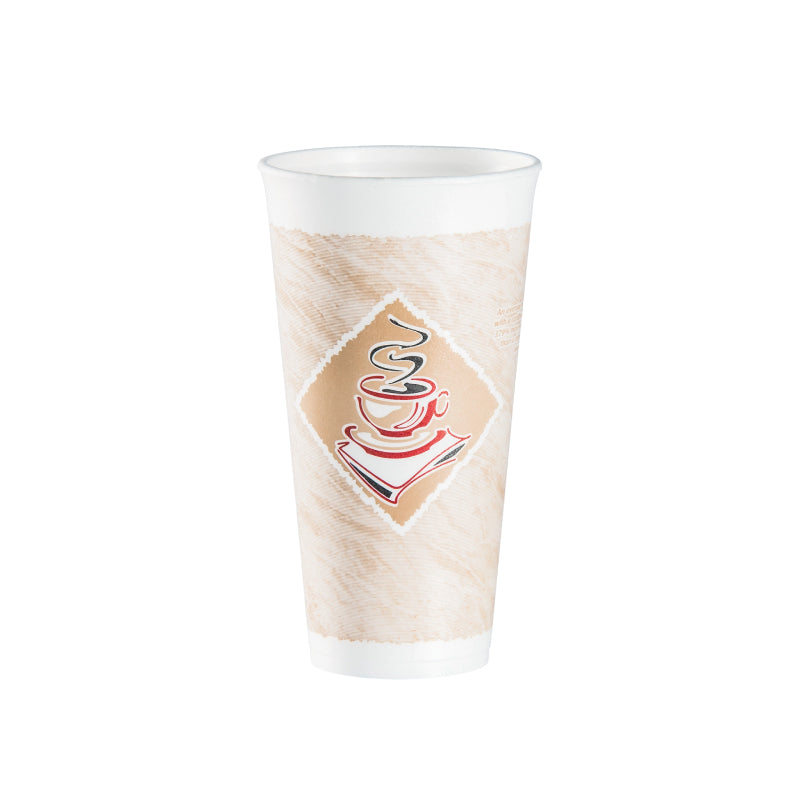 Café G® Red 20 oz. EPS Foam Cup - Sleeve of 20 - #20X16G