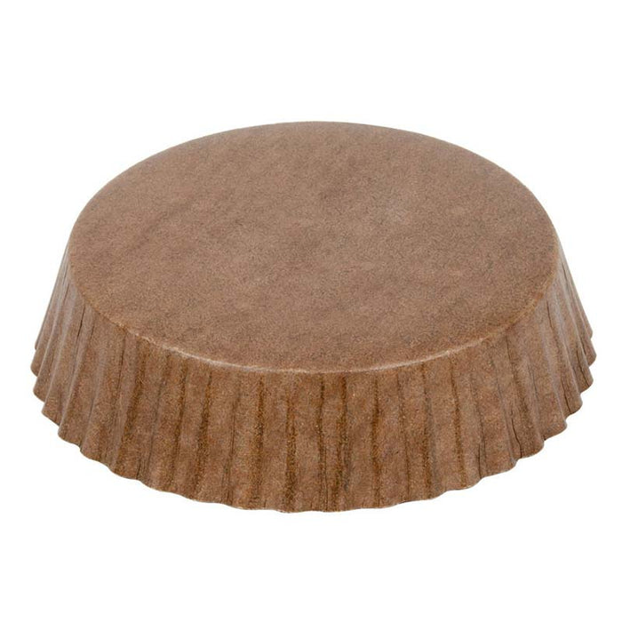 8 oz. Oven-Safe Kraft Paper Fluted Baking Cup - #21088