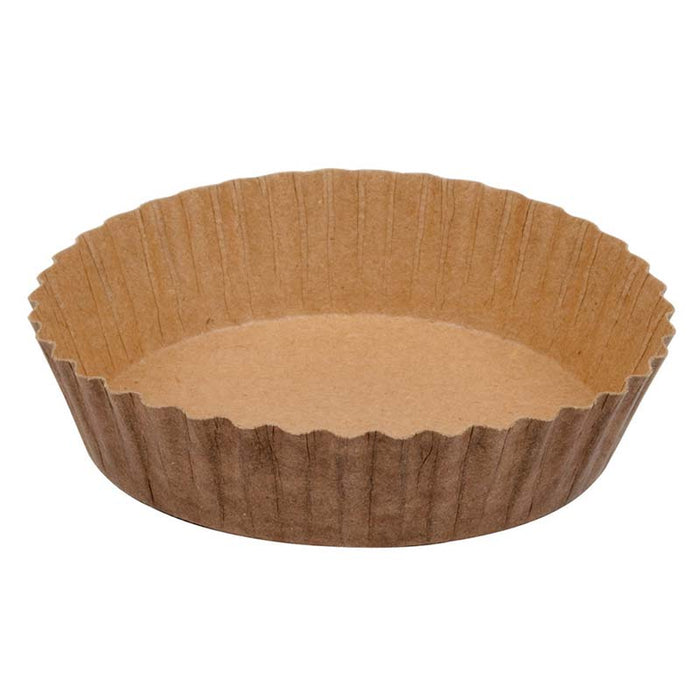 8 oz. Oven-Safe Kraft Paper Fluted Baking Cup - #21088