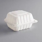 6 x 6 x 3 MFPP 1 Compartment Hinged Take Out Containers D&W Fine Pack