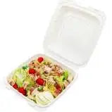 8 x 8 x 3 MFPP 1 Compartment Hinged Take Out Containers D&W Fine Pack