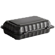 9 x 6 x 3 MFPP 1 Compartment Hinged Take Out Containers D&W Fine Pack