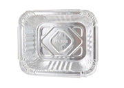 Disposable Aluminum Foil 1 lb. Oblong Carryout Pan  #220NL Western Plastics