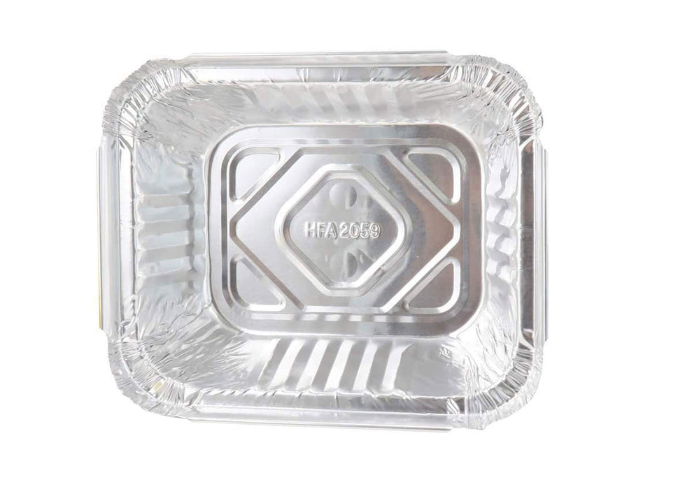 Disposable Aluminum Foil 1 lb. Oblong Carryout Pan  #220NL