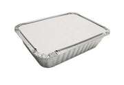 1½ lb. Foil Carryout Pan with Board Lid  #235L Western Plastics