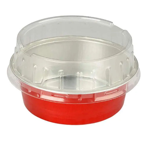 5 oz. Colored Foil Ramekins  with Plastic Lid    #A41P KitchenDance