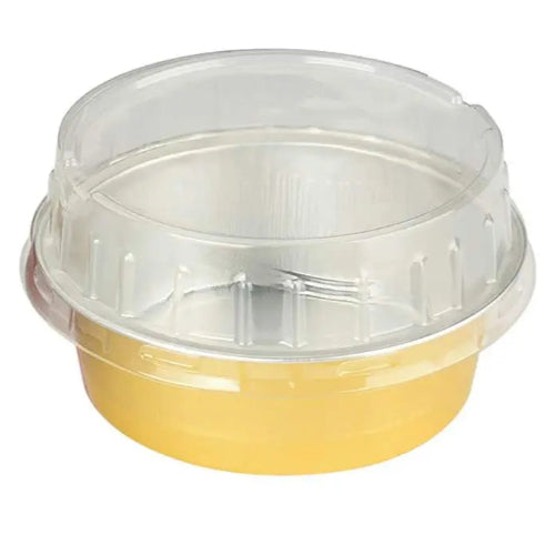 5 oz. Colored Foil Ramekins  with Plastic Lid    #A41P KitchenDance