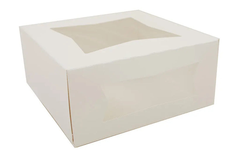 Southern Champion 9 x 9 x 4"  Auto Window Bakery Box #24293 Southern Champion