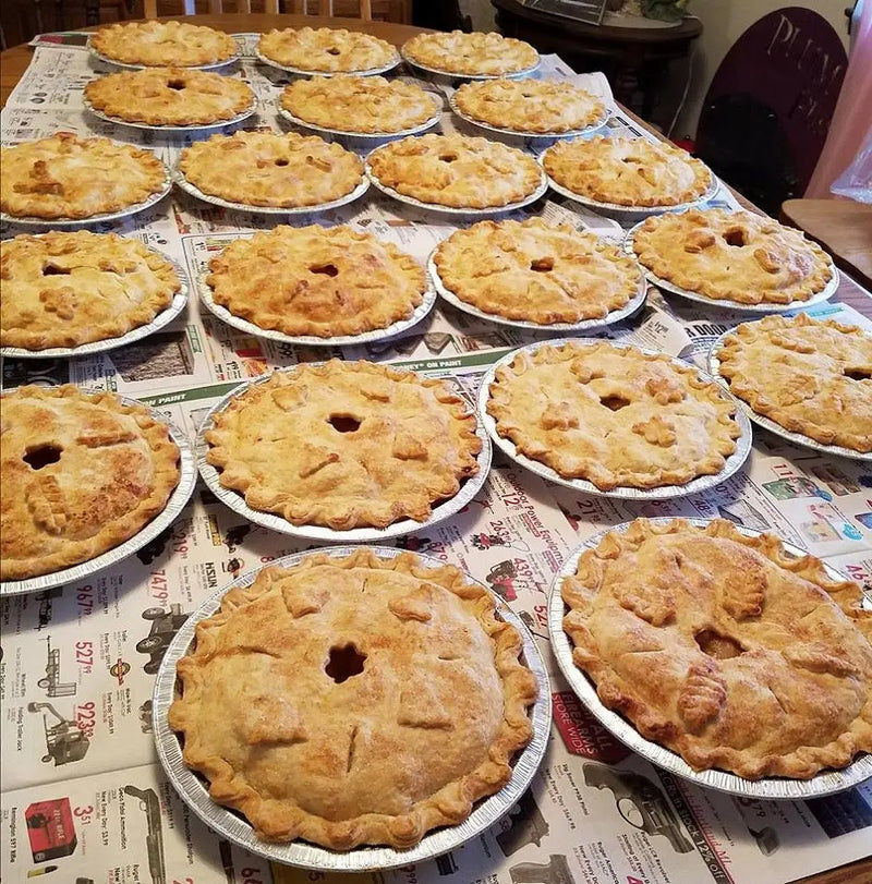 Disposable Aluminum Foil 9" Pie Pan - Medium Depth #D64 D&W Fine Pack