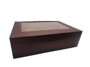 14 x 10 x 4" Colored Lock Tab Bakery Box - Pack of 10  #14104W BRP Box shop