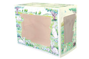 Southern Champion 7 x 10  x 5" Semi Automatic Easter Bunny Window Bakery Boxes - #2491 Southern Champion