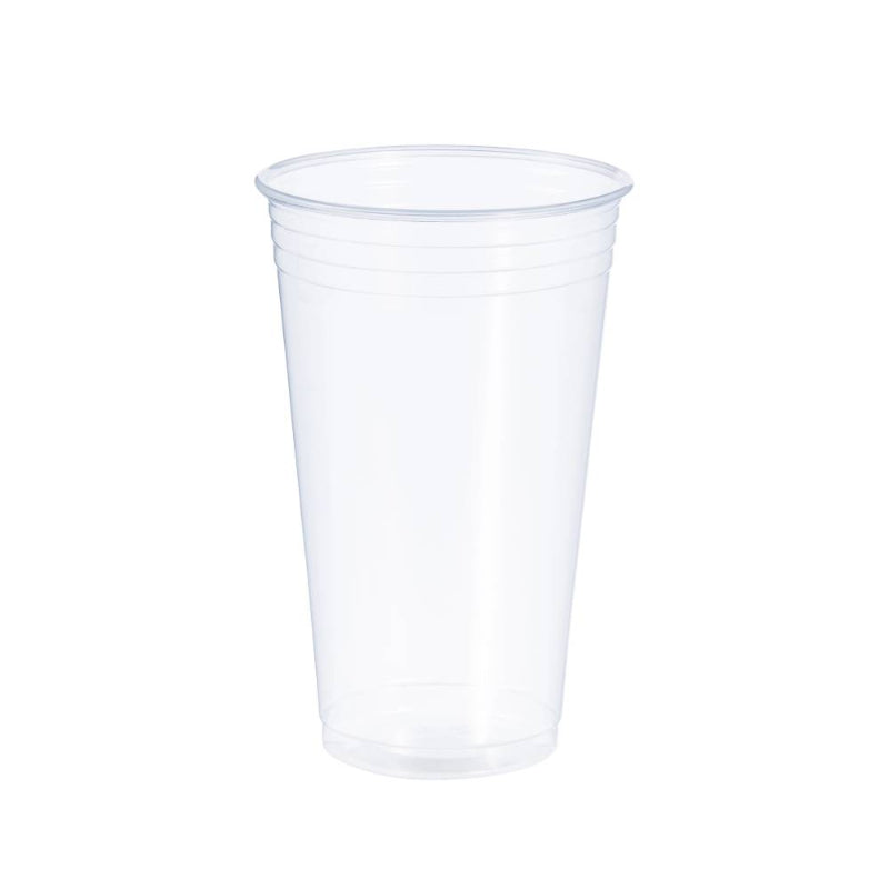 Dart 24 oz. PP Plastic Clear Cold Cup - Sleeve of 50 - #24PX