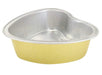 Disposable Mini Heart Shaped Foil Pan   #3055NL KitchenDance
