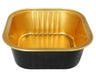 11 oz Colored Square Aluminum Foil Dessert Pans - #A24NL KitchenDance