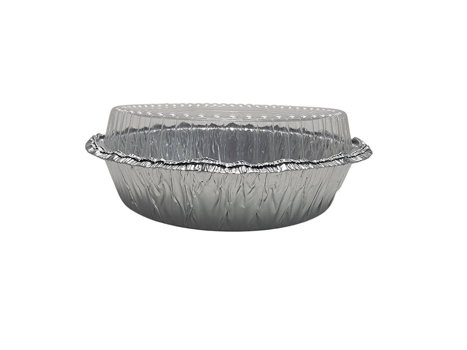 7" Carryout Foil Container with Plastic Lid   #270P