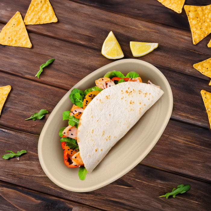 28 oz. PFAS-Free Fiber Oval/Burrito Bowl - #28FBRBB