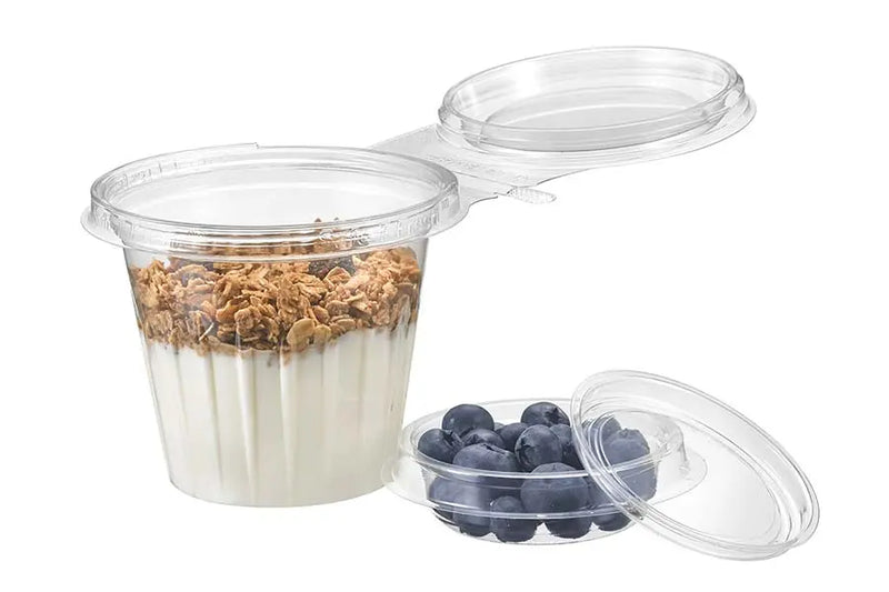 Safe-T-Fresh 2 oz. Round Insert for 12 oz. Car Cups- #CC2R Inline Plastics