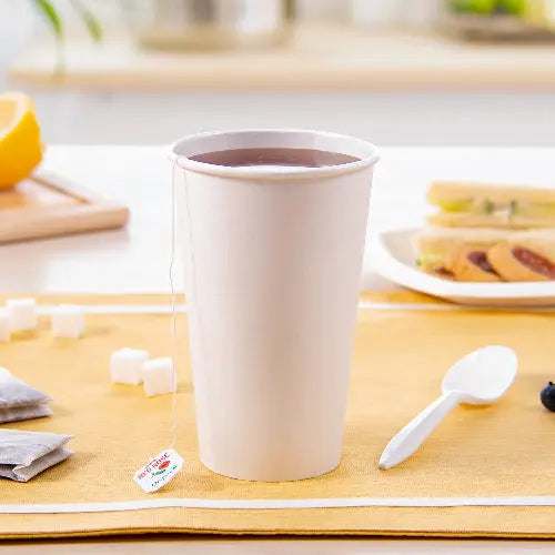 Dart Solo White 16 oz. SSP Paper Hot Cup - Sleeve of 50 - #316W-2050 Dart Container