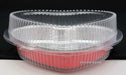 plastic clamshell container for heart shaped pans