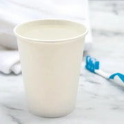 Dart Solo 10 oz. White SSP Paper Hot Cup - Sleeve of 50 - #370W-2050 Dart Container