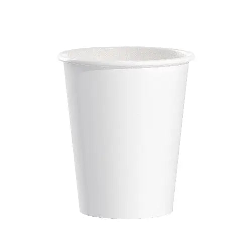 Dart Solo 10 oz. White SSP Paper Hot Cup - Sleeve of 50 - #370W-2050 Dart Container
