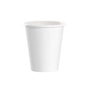 Dart Solo 6 oz. White SSP Paper Hot Cup - Sleeve of 50 - #376W-2050 Dart Container