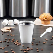 Dart Solo 8 oz. White Paper Hot Cup - Sleeve of 50 - #378W-2050 Dart Container