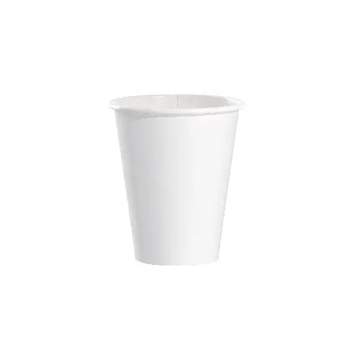 Dart Solo 8 oz. White Paper Hot Cup - Sleeve of 50 - #378W-2050 Dart Container