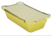 1½ lb. Closable Foil Loaf Pan with Colored Board Lid  #1650L KitchenDance