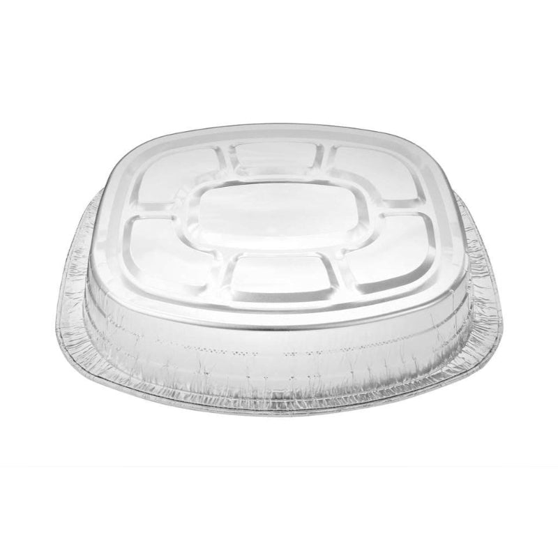 Disposable Large Oval Roaster Aluminum Foil Pan - #40010NL
