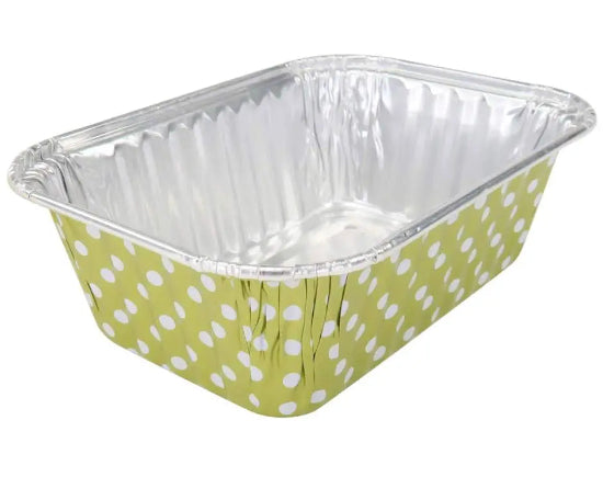 6 ounce Individual Size Colored Mini Loaf Pan-  #4004NL KitchenDance