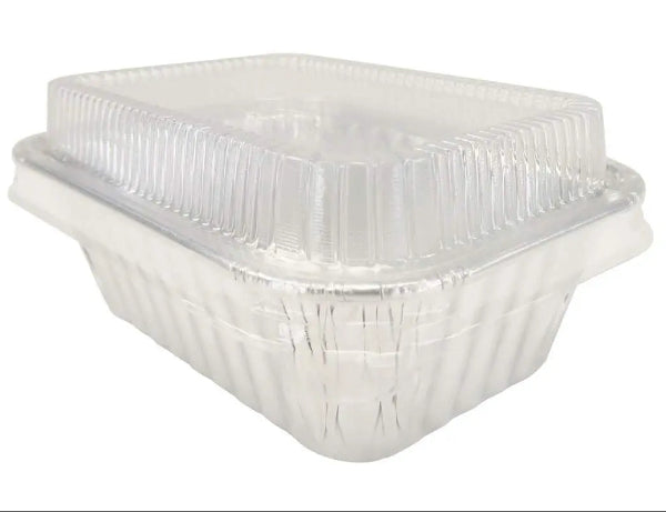 Plastic lid for Mini Loaf Pan Disposable Colored Foil  #PL-4004 KitchenDance
