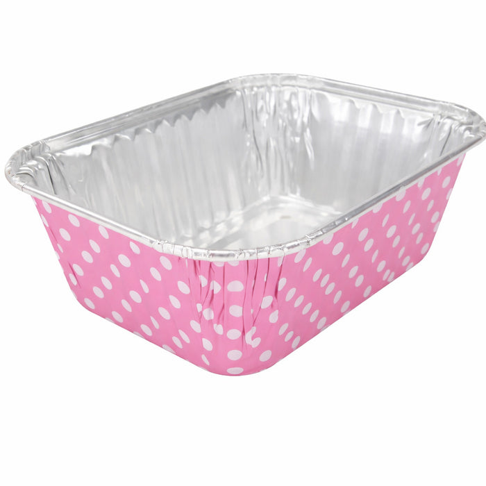 6 ounce Individual Size Colored Mini Loaf Pan-  #4004NL