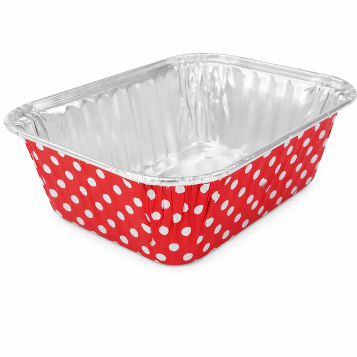 6 ounce Individual Size Colored Mini Loaf Pan-  #4004NL