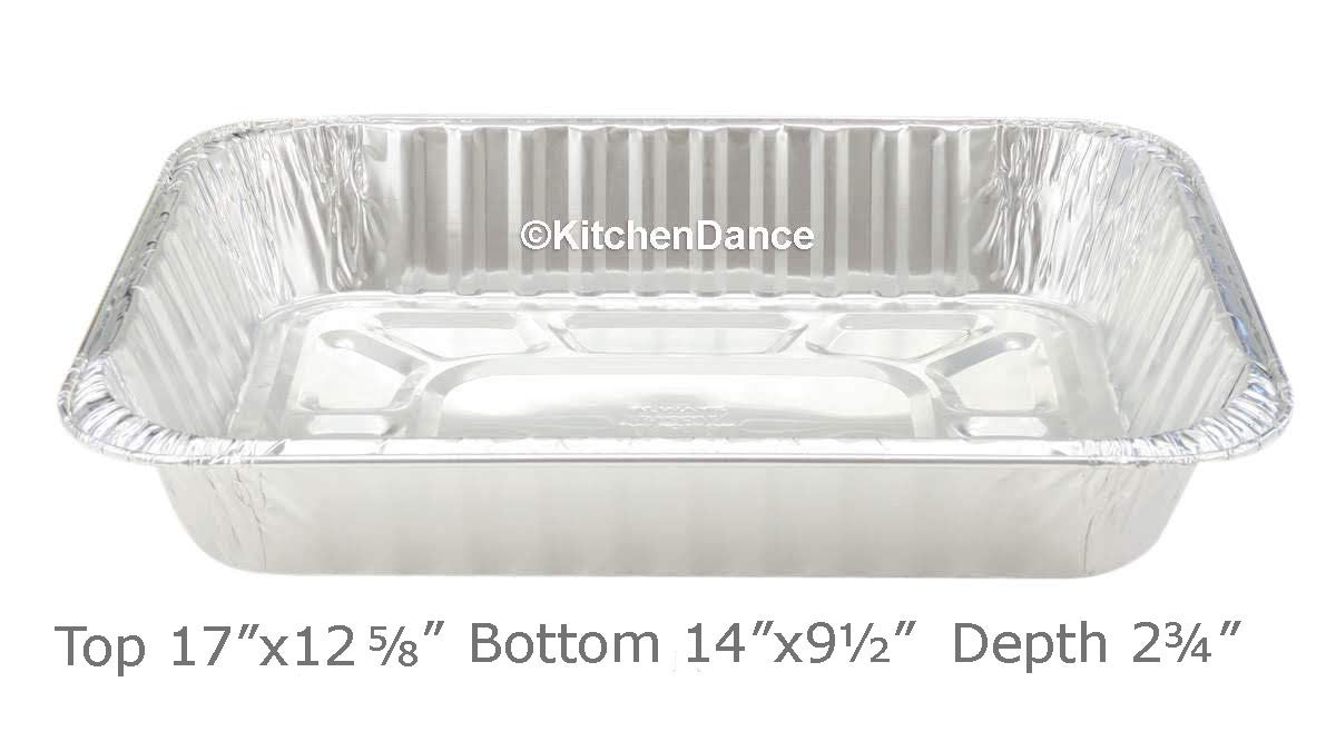 Disposable Large Rectangular Roasting Aluminum Foil Pan